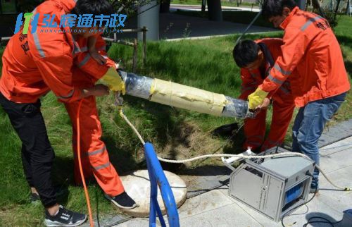 南京高淳区东坝镇管道修复